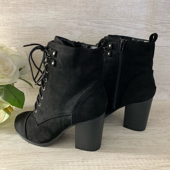 NEW Jane Booties- in Black Suede - Picture 5 of 7
